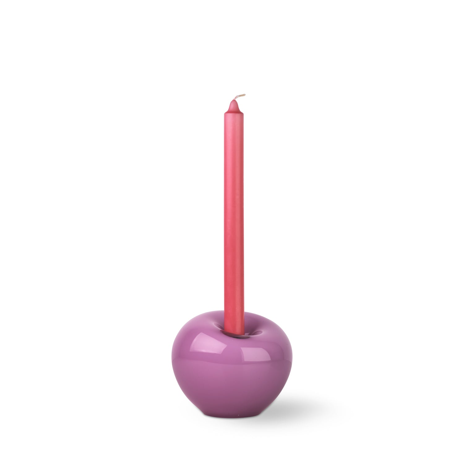Candleholder Atol small pink