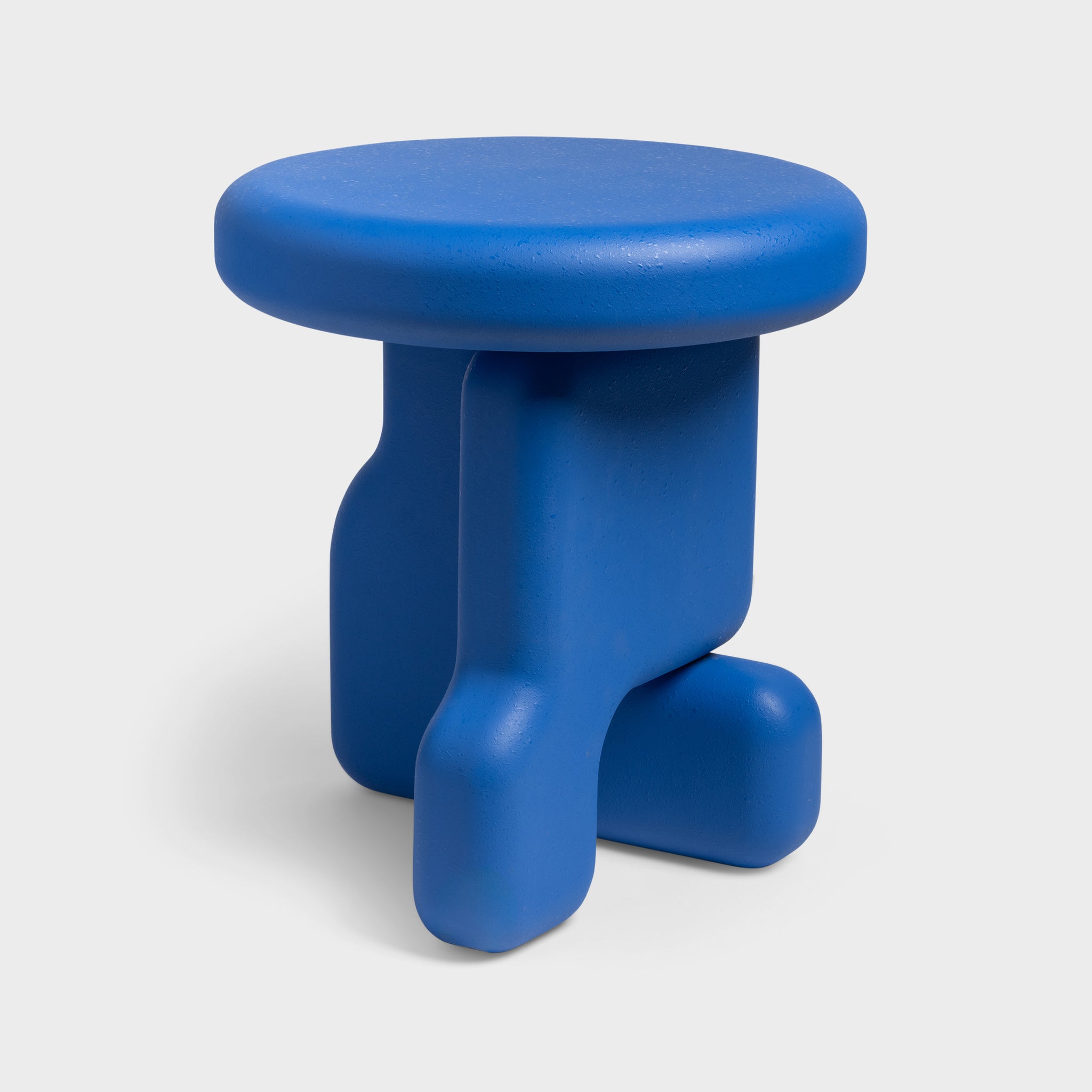 Side table Plot blue