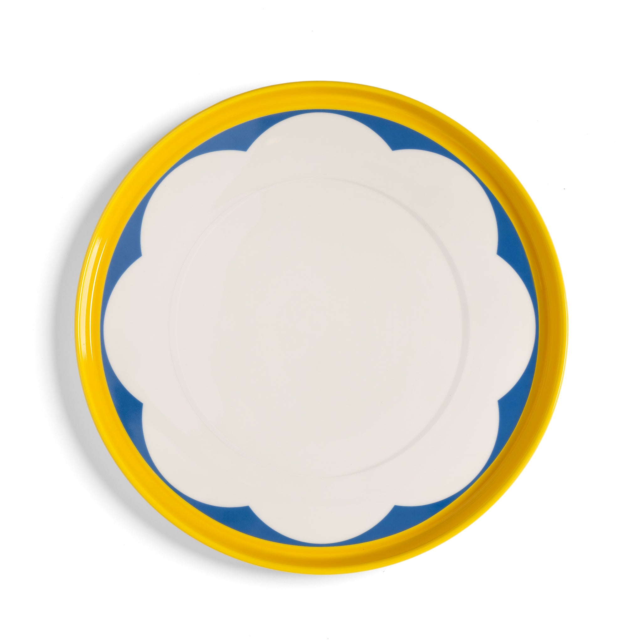 Plate Daydream arch yellow
