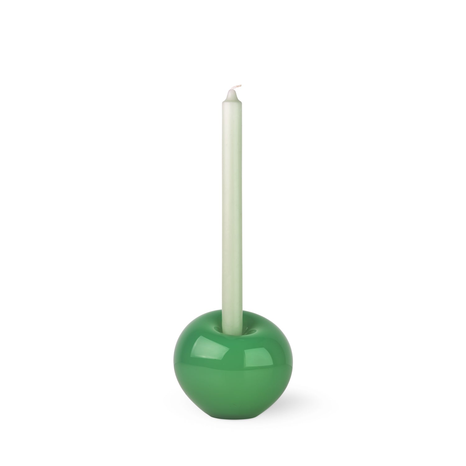 Candleholder Atol small green