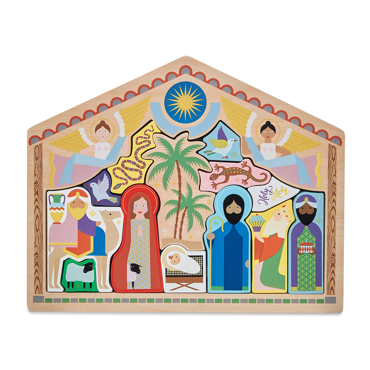 The Crib Nativity Scene
