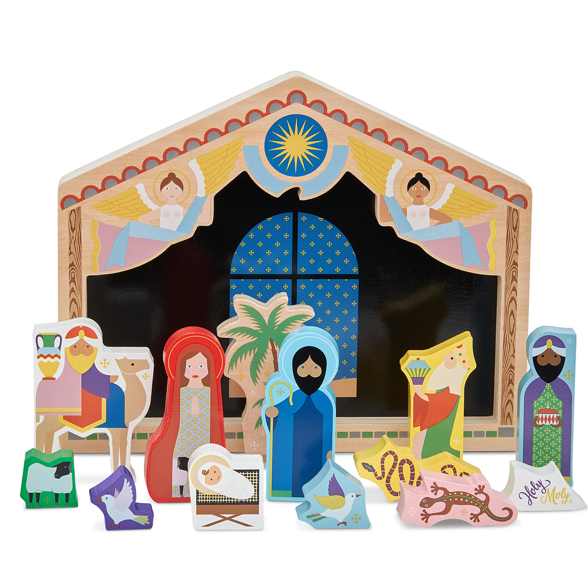 The Crib Nativity Scene