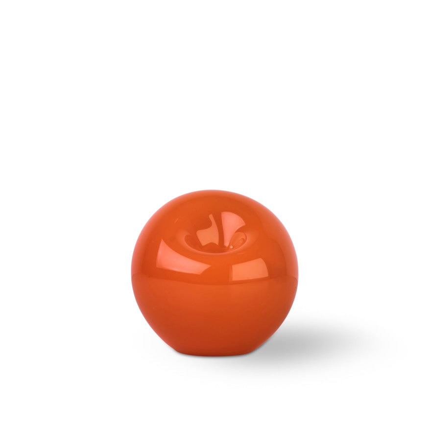 Candleholder Atol small orange-red